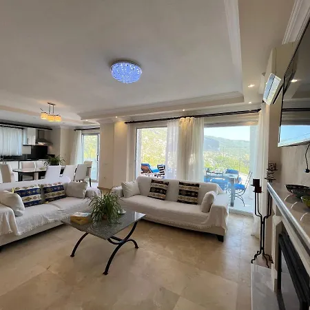 With Large Pool For 8 People In Kas, Kalkan - Awz 117 Kas