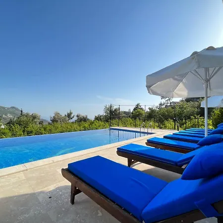 With Large Pool For 8 People In Kas, Kalkan - Awz 117 Villa